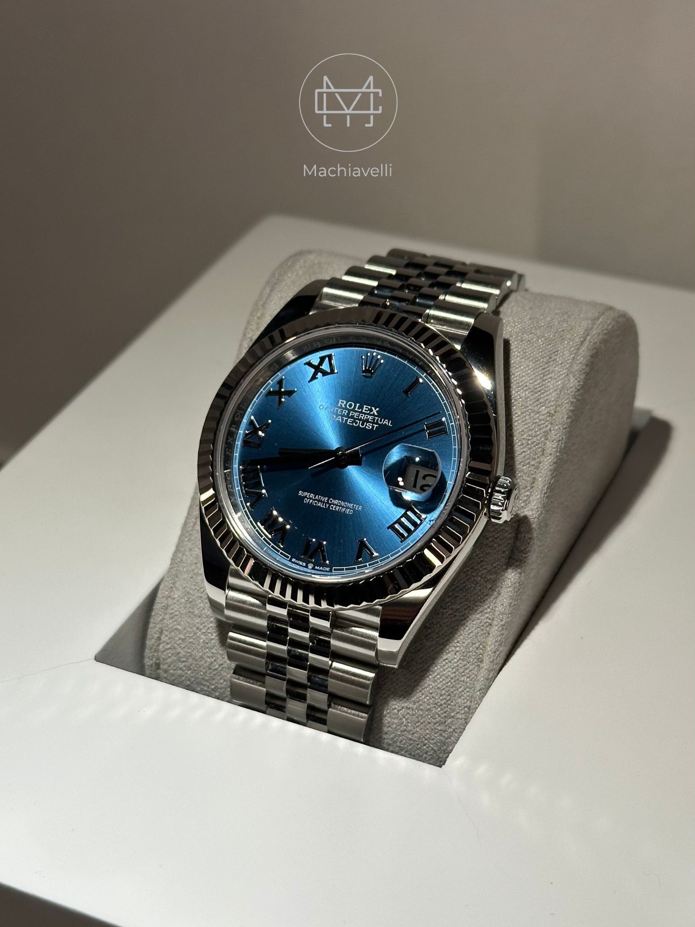 Rolex Datejust Azzurro